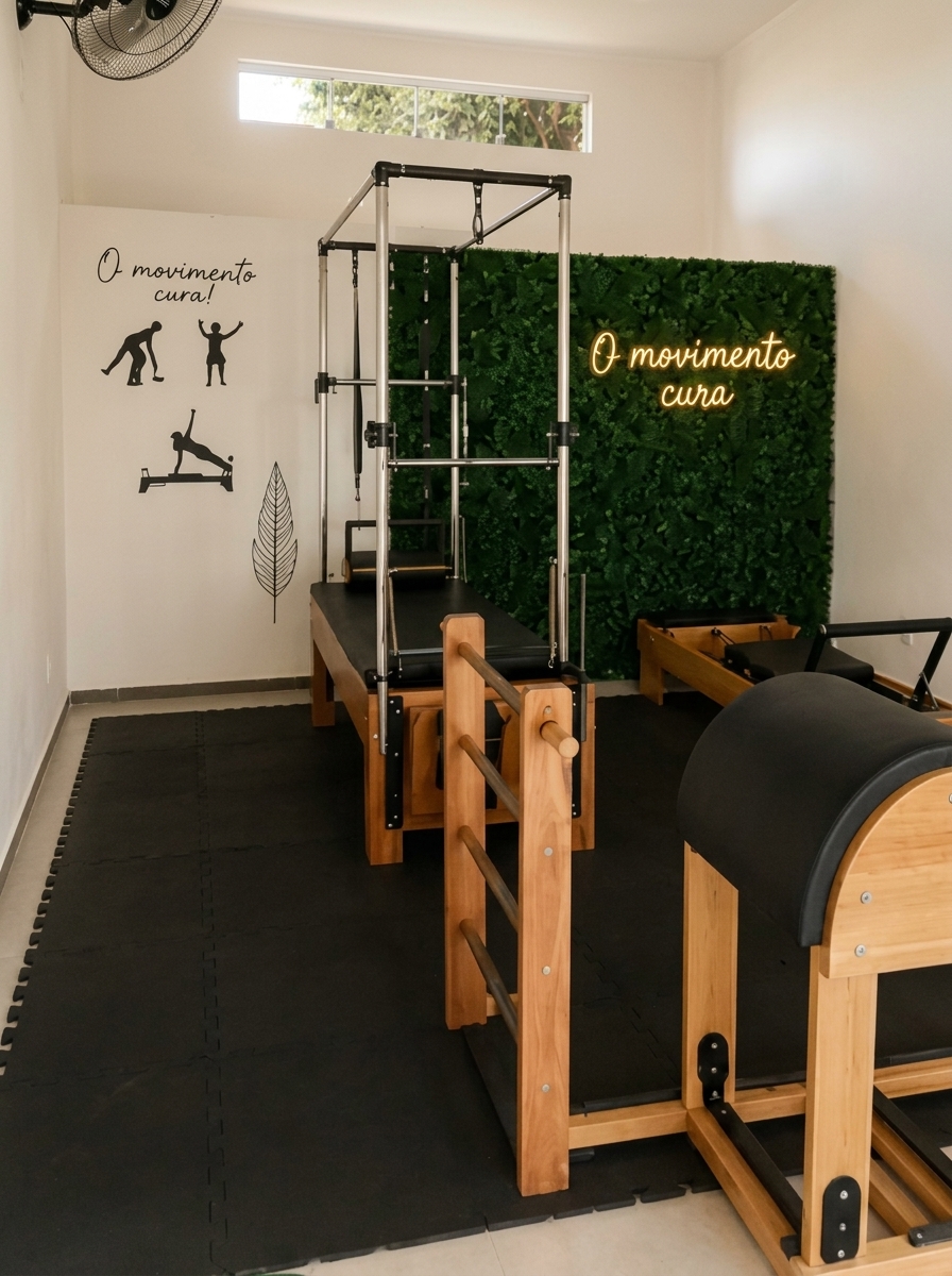 Studio Jéssica Pavuna, espaço de Pilates e fisioterapia em Betim